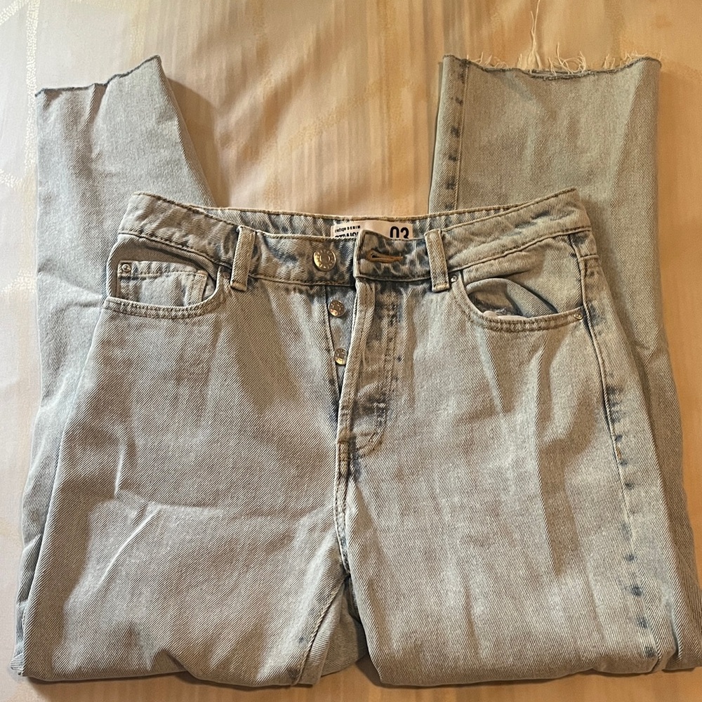 Refuge Light Blue Women's Straight Leg Jeans
